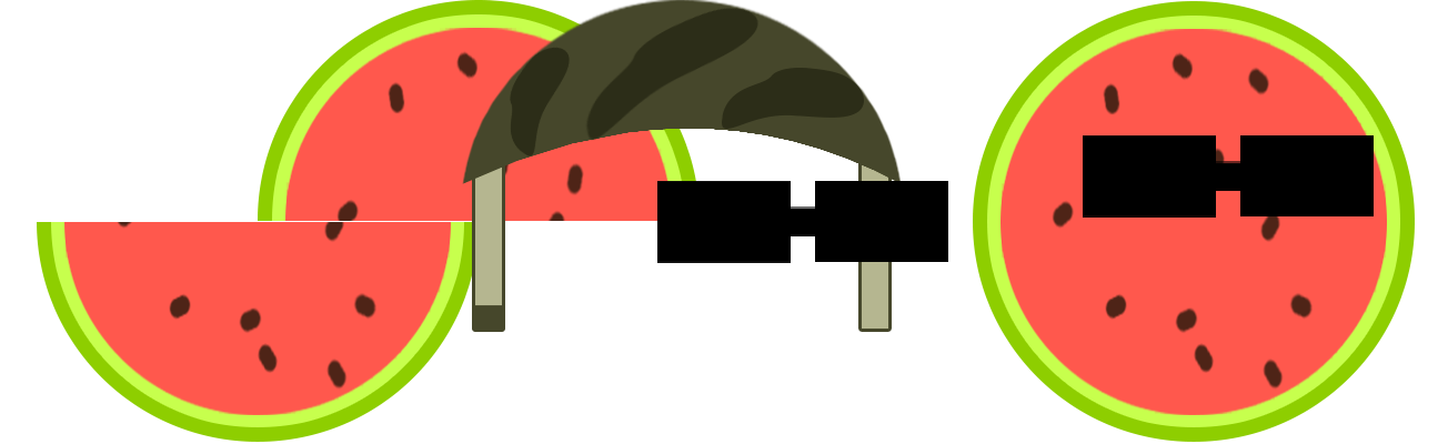 Move, Melon! design
